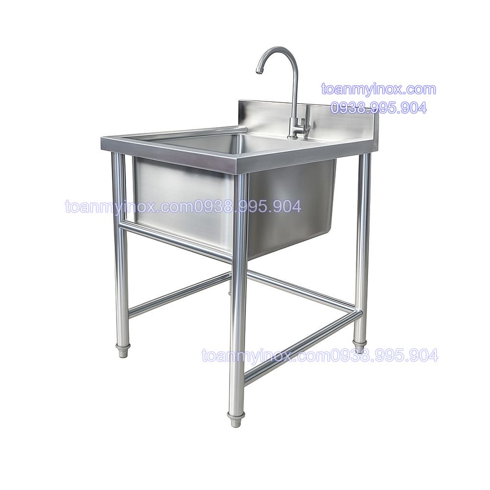 chậu rửa inox 1 hộc (3)
